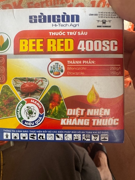 Bộ nhện đỏ 100ml cặp 1phuy