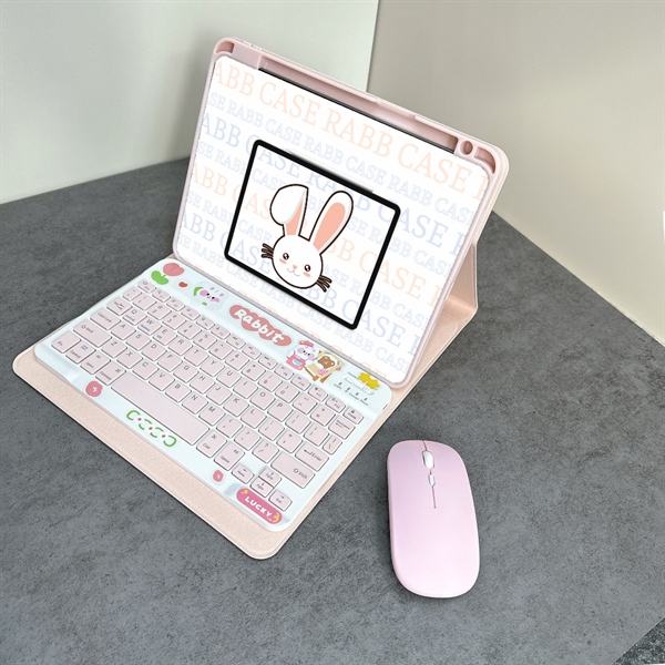 Combo Bao da + bàn phím và chuột iPad Gen 10/11 (A16)