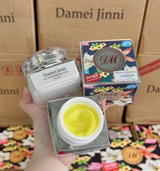 Kem DM Damei Jinni ban đêm 20gr - trắng