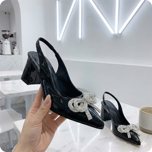Giày Cưới QC Nơ Đá - GV