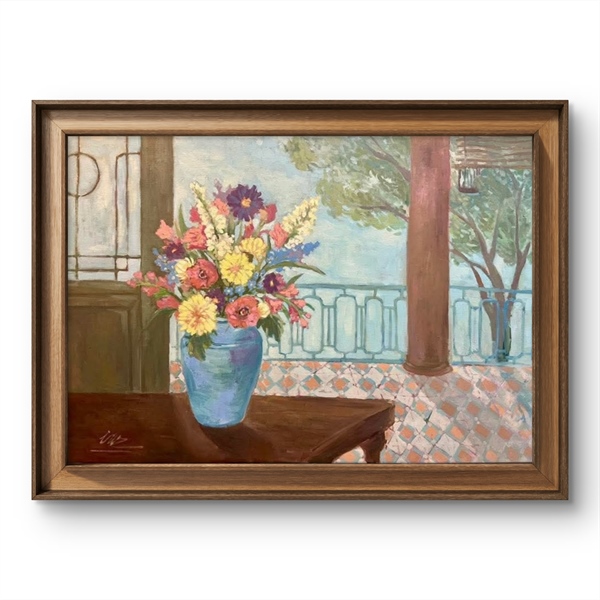 Hẹn em ngày trở về - Trịnh Hiểu Ngân (Iris) - 85x120 cm