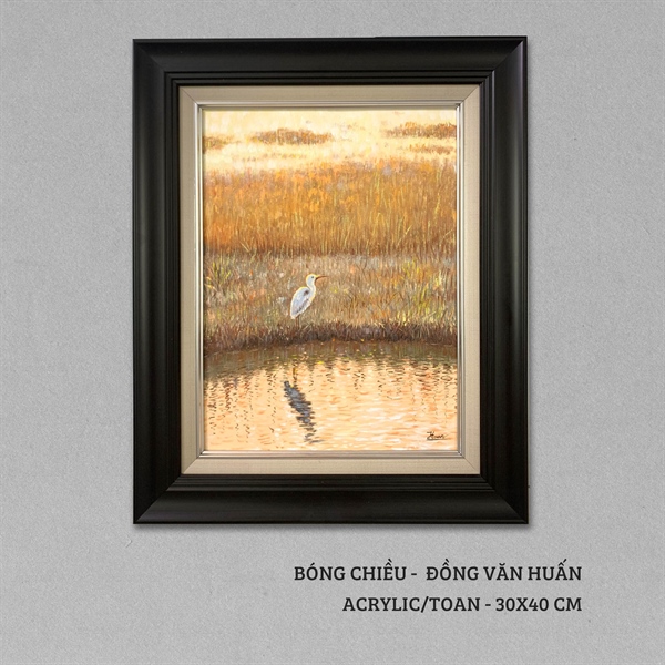Bóng chiều - Đồng Văn Huấn - 30x40 cm