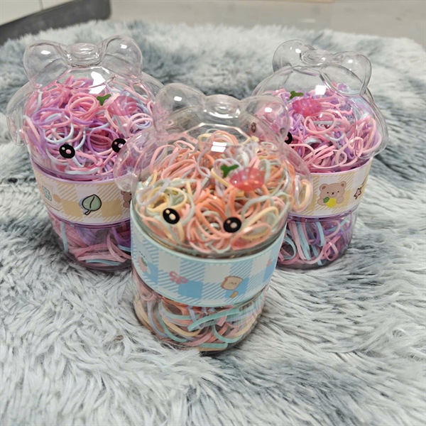 Hộp chun buộc tóc nơ