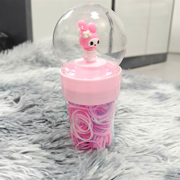 Hộp chun buộc tóc thỏ