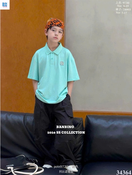 34364-Áo Polo Xanh NY