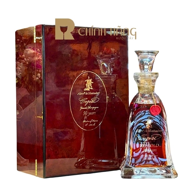 Cognac Albert de Montaubert XO Gold 50 năm