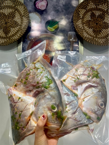 CÁ BÈ DIỄN ướp muối ớt xanh