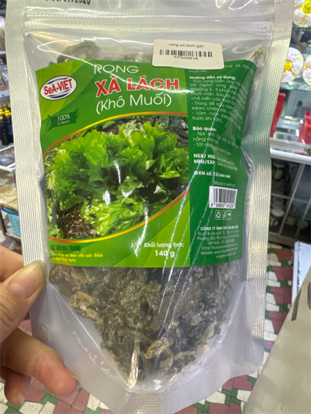 Rong xà lách gói