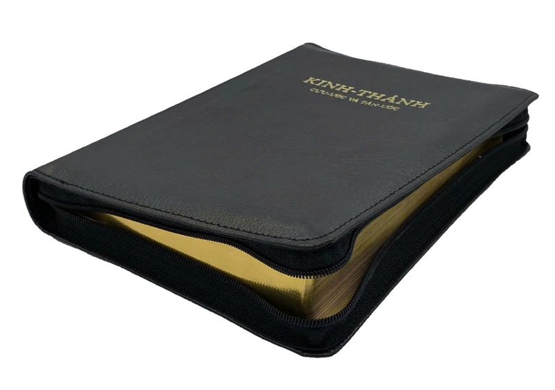 Kinh Thánh 1925 Mạ Vàng dây kéo