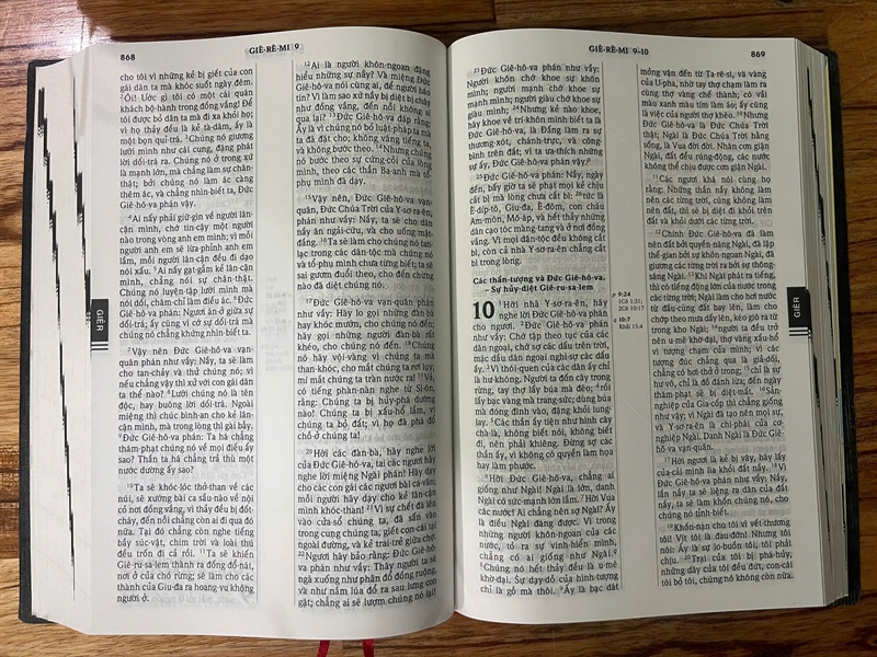 Kinh Thánh Tham Chiếu (3 cột)