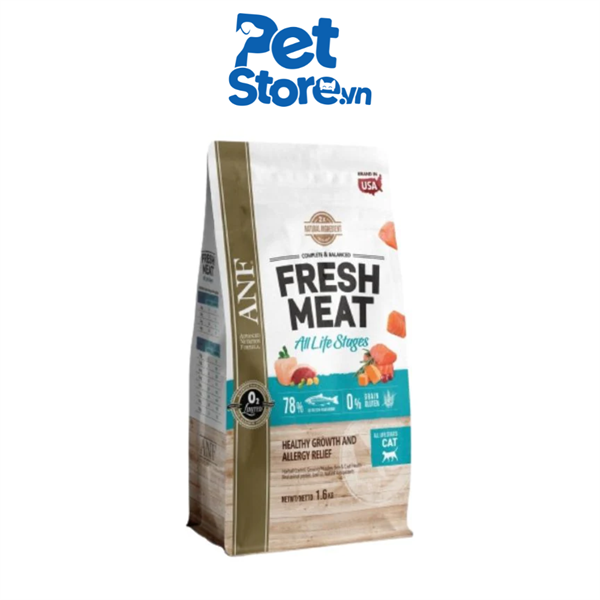 Hạt Cho Mèo ANF FreshMeat - Mọi Lứa Tuổi 1.6kg