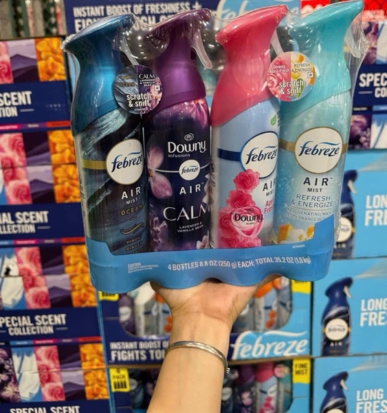 Xịt Phòng Khử Mùi Febreze 250g Lốc 4 Chai
