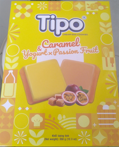 Bánh Tipo trứng hỗn hợp 350g