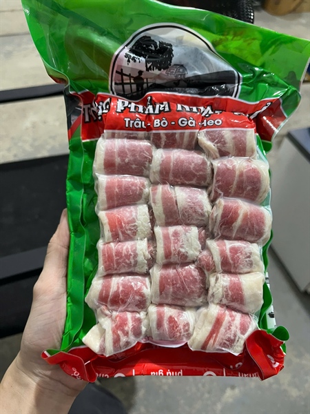 Bò Cuộn Ghép túi Xanh 500gr HA
