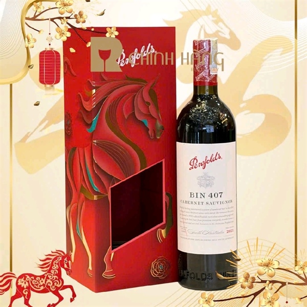 Penfolds Bin 407 - Hộp Quà Tết 2026