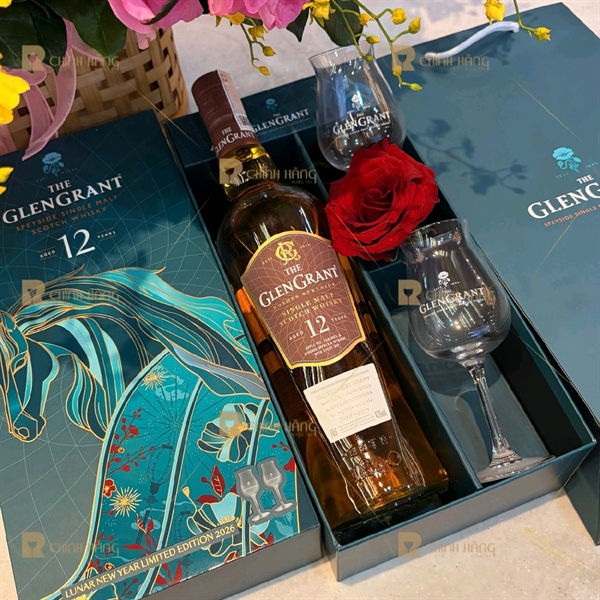 Glen Grant 12 Năm - Hộp Quà Tết 2026 700 ml - hình mô tả 2