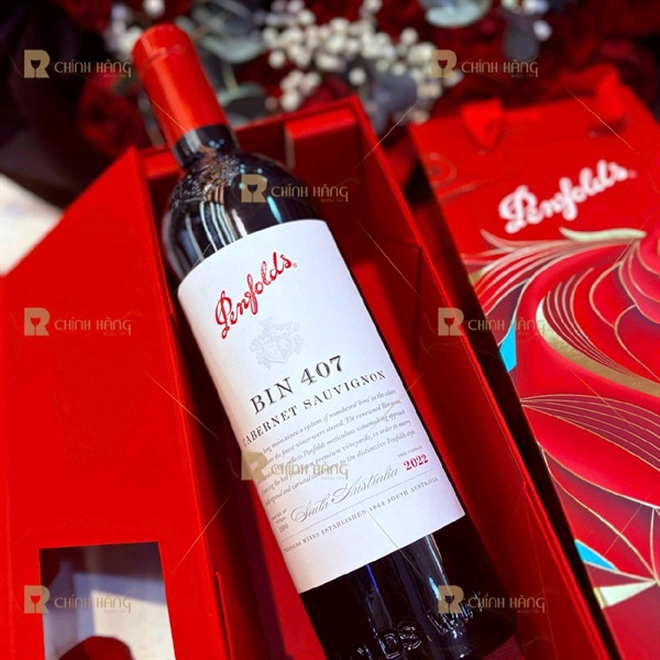 Penfolds Bin 407 - Hộp Quà Tết 2026 750 ml - hình mô tả 2