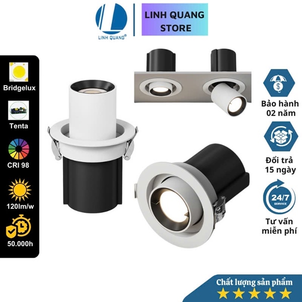 Đèn Led âm trần Dimmer