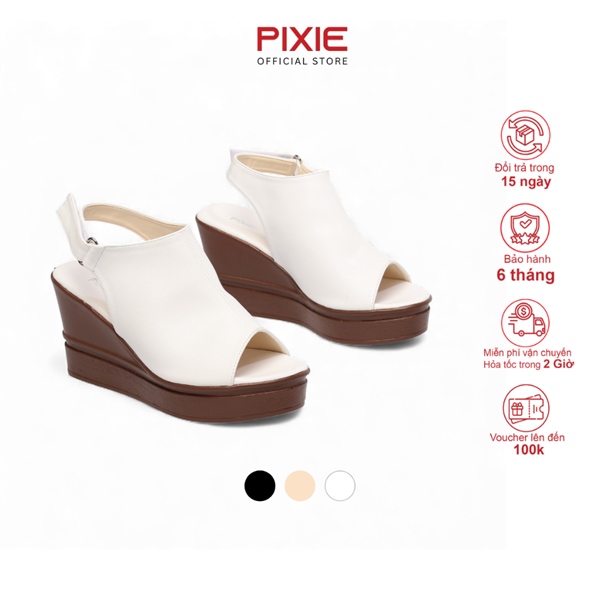 Giày Sandal 7cm Giả Boot Hở Mũi Thời Trang H419