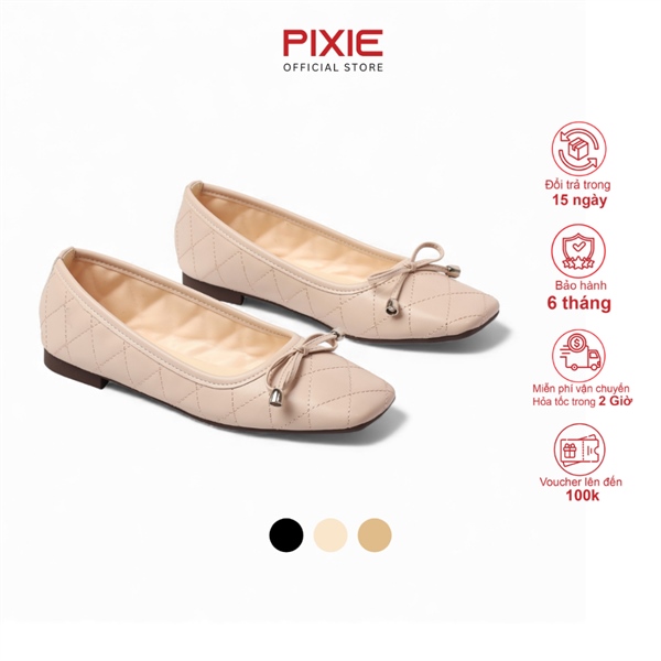 Giày Bệt Quai Chần Chỉ Pixie Ballerina H420