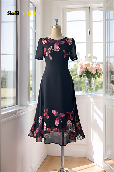 Đầm xoè 38203