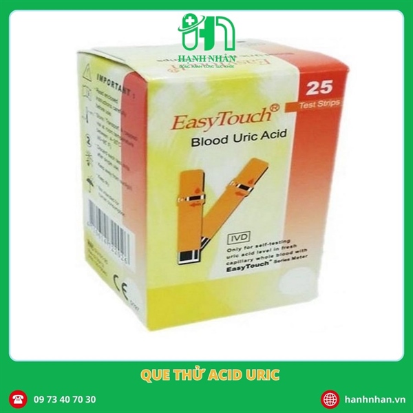 Que thử lượng Uric SU118 - 25 que/lọ