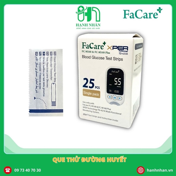 Que thử đường huyết FaCare FC - M168 (TD - 4216)