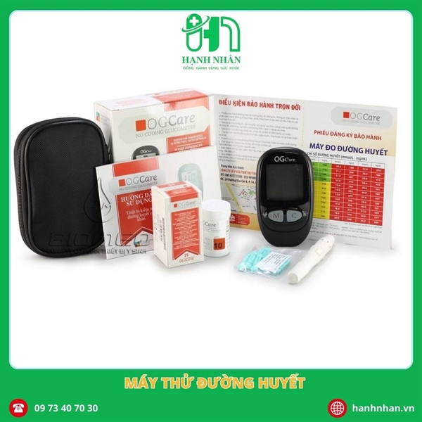 Máy đo đường huyết Ogcare