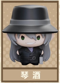 Mô hình nam châm chibi Detective Conan x GONG