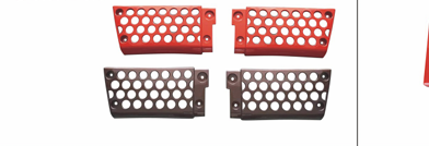 Miếng tổ ong trang trí cản J6L.220- phụ