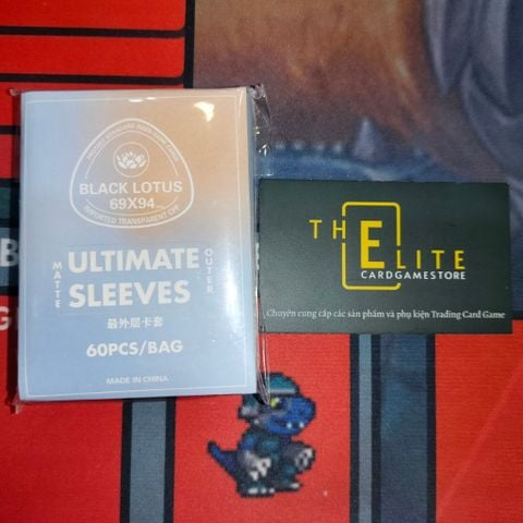 Black Lotus Outer Standard Sleeve (69 x 94 mm) - Matte - Gói 60 cái