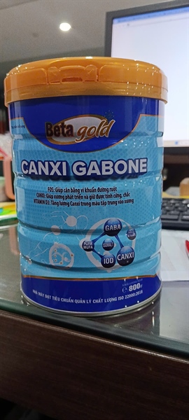 Beta gold - Canxi Gabone 800g Bổ sung Vitamin b3, canxi và giúp cân bằng đường ruột - từ 25 tuổi trở lên - MD Group 2