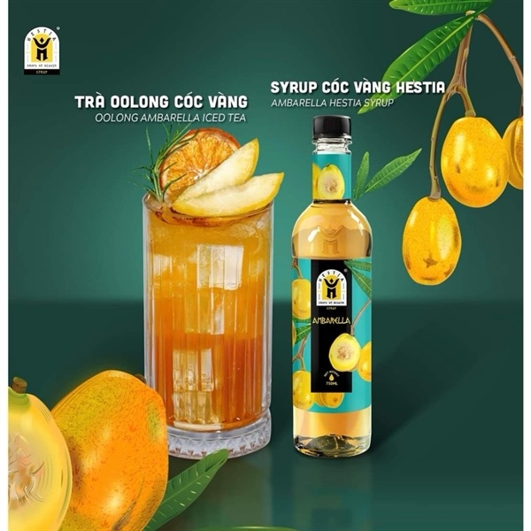 Siro hestia 750ml cóc vàng
