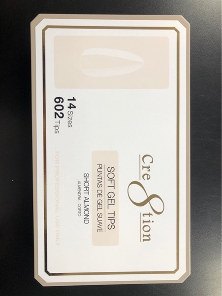 CRE8TION Soft Gel Short Almond