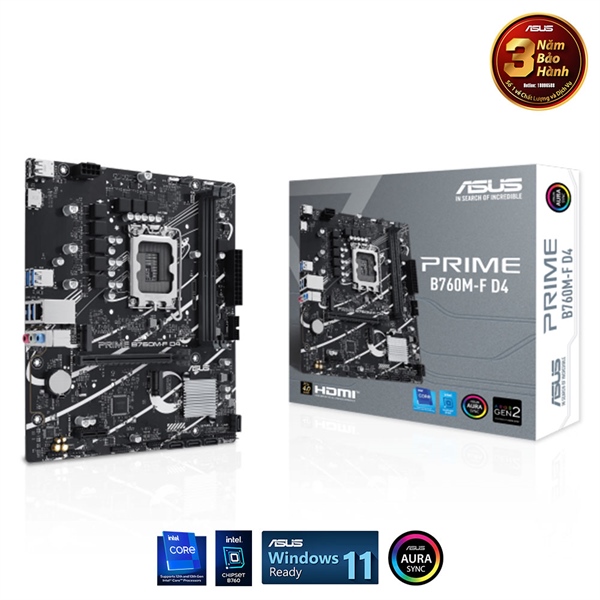Mainboard ASUS PRIME B760M-F D4