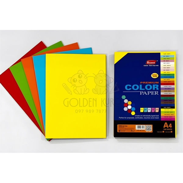 Bìa màu indo A4