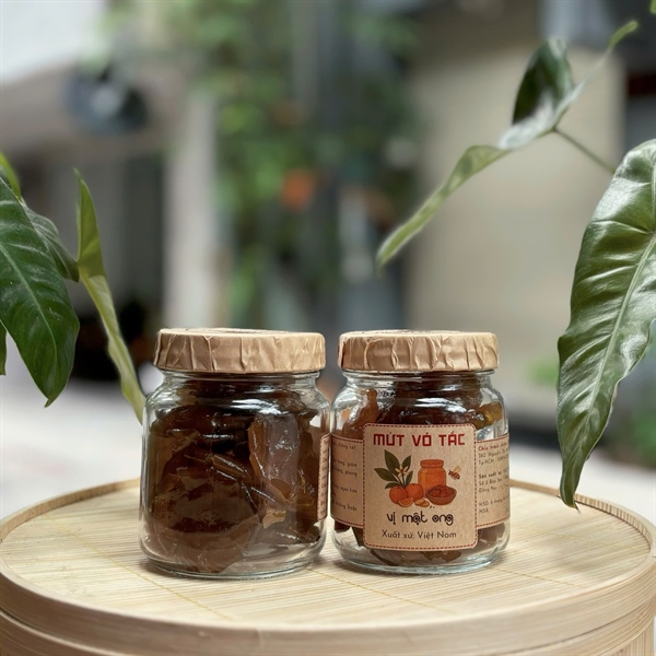 Tắc Dẻo Mật Ong - Hũ Thủy Tinh 150g