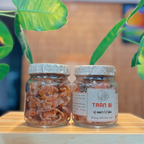 Trần Bì - Hũ Thủy Tinh 150g