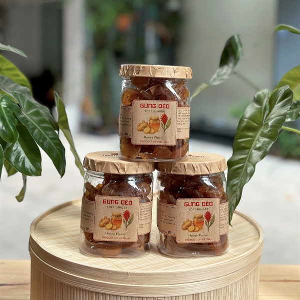 Gừng Sấy Dẻo Mật Ong