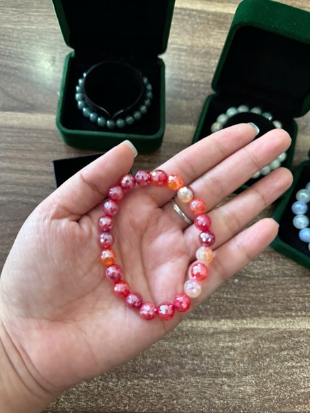VÒNG TAY NỮ ĐÁ RUBY