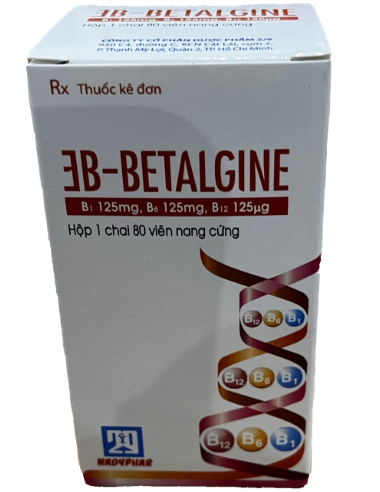 Vitamin 3b betalgine nadyphar (c/80v)