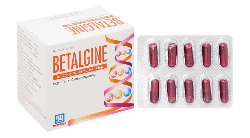 Betalgine Vitamin B1,B6,B12 Nadyphar (H/100V)