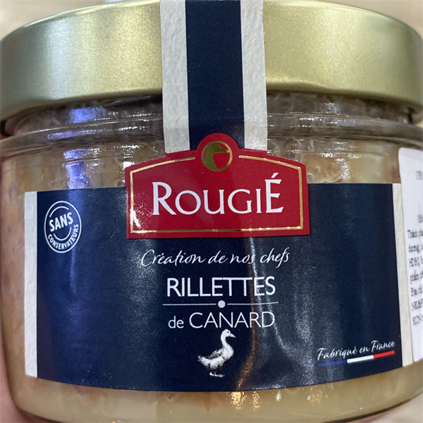 Pate Rougie - Rillettes de Canard 180 gr ( Pate Vịt )