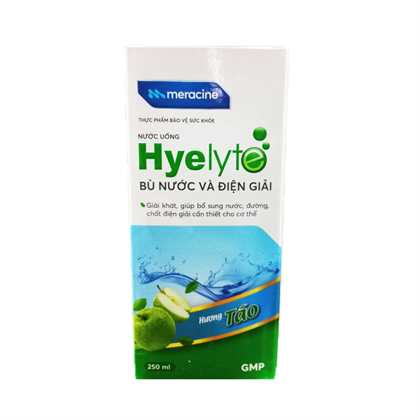 Nước uống Hyelyte 250ml Táo (Bù nước và điện giải) - Gia Nguyễn