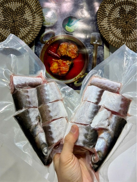 CÁ NHỒNG làm sạch, cắt khúc