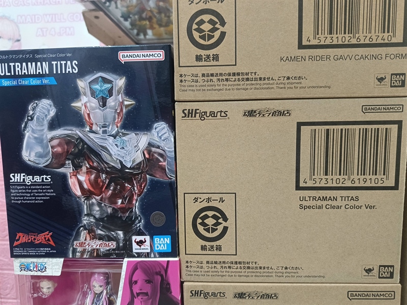 (NEW) SHF ULTRAMAN TITAS SPECIAL CLEAR COLOR