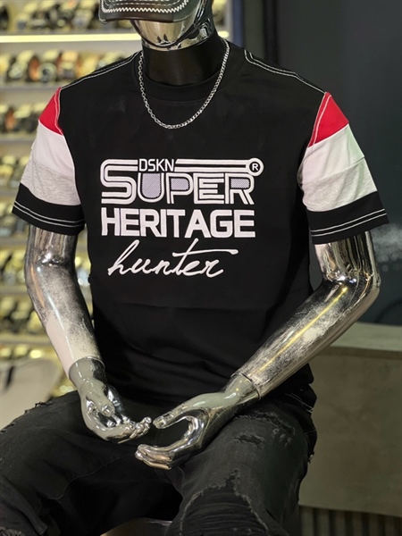 Thun CT - DSKN SUPER 52 -ĐEN viền tay 3 màu