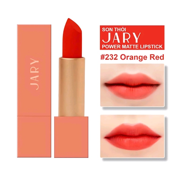 SON JARY #232 - ĐỎ CAM