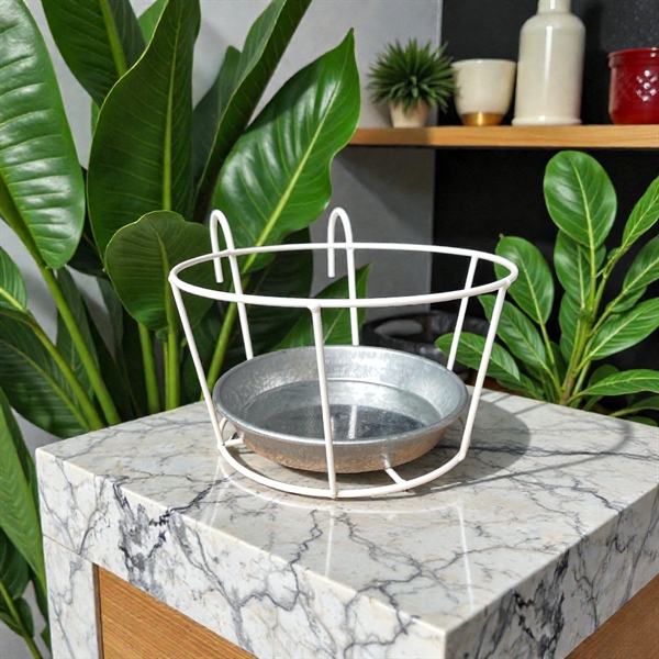 Giỏ Treo Ban Công 22x28x12/15 + đĩa 18x18x3