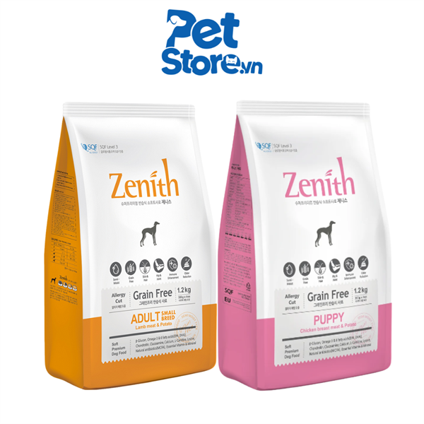 Hạt Mềm Cho Chó Zenith 1.6kg